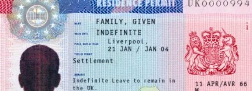 Indefinite Leave To Remain