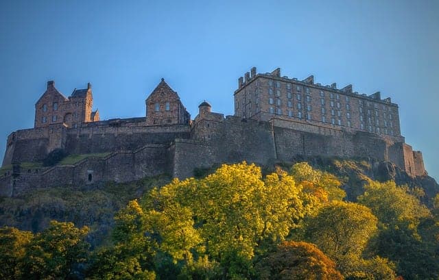 Edinburgh Castle (Via Pixabay.com)