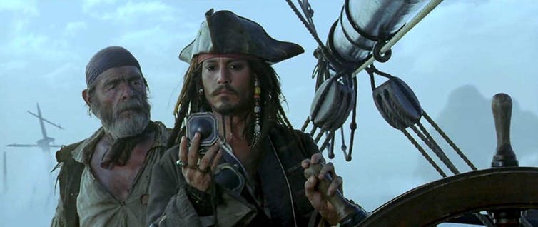 Pirates of the Caribbean - The signature pirate voice is from the West Country in south-west of England. But why West Country? (IMDb)
