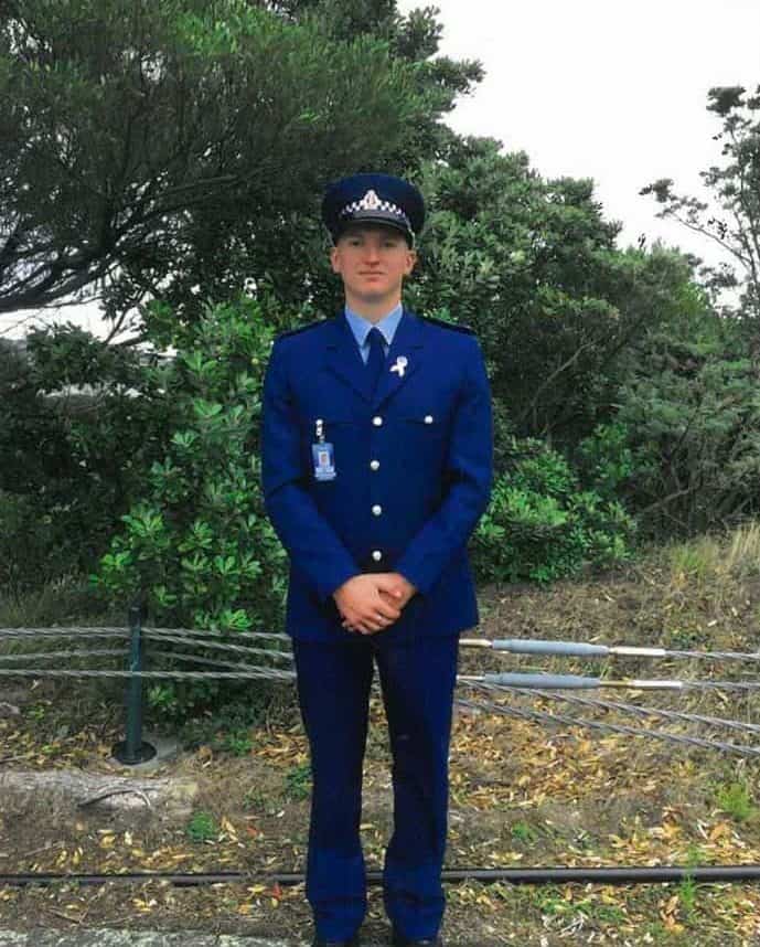 Constable Matthew Hunt who was gunned down in Auckland on Friday. Source: North Shore, Rodney and West Auckland Police