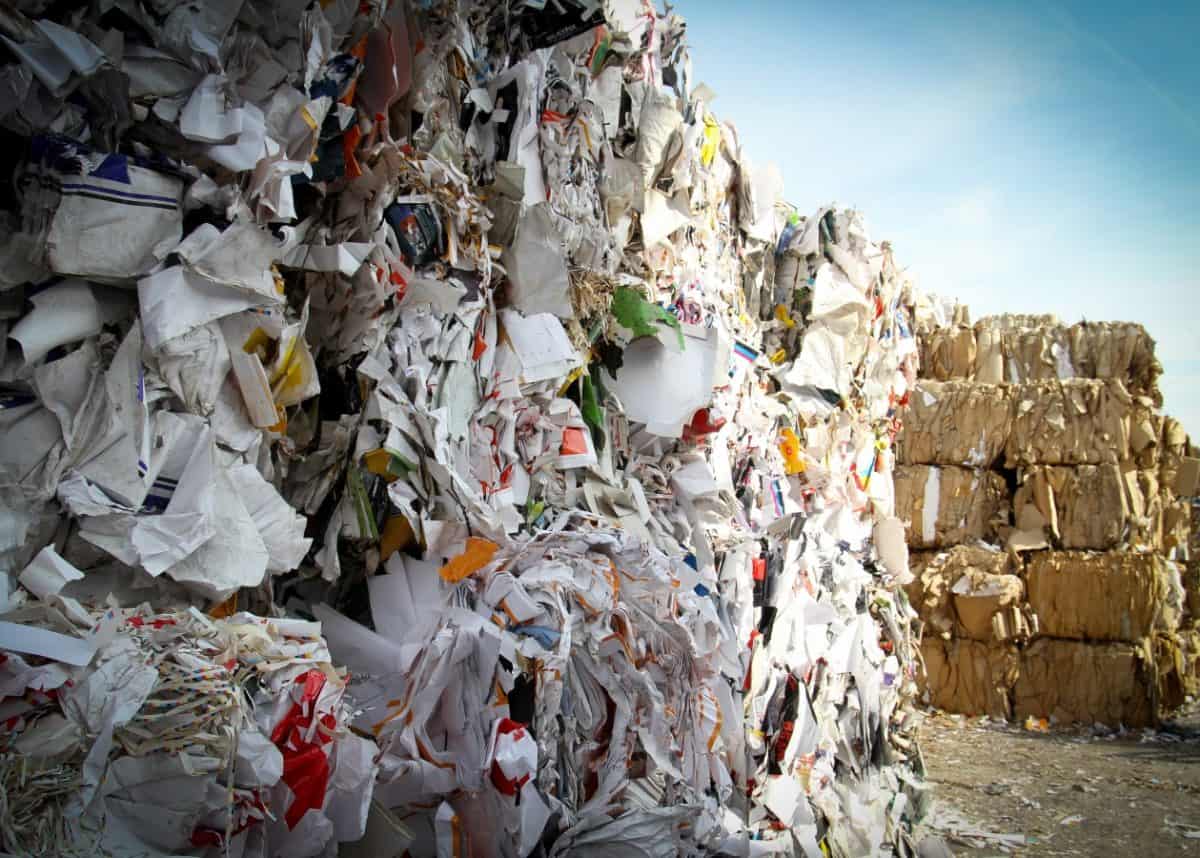 The amount of plastic waste we recycle