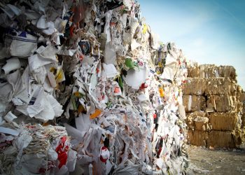 The amount of plastic waste we recycle