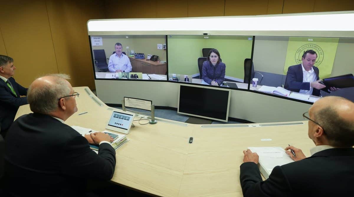 Premiers play hardball with hard borders