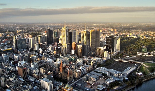 City of Melbourne. Image by Moerschy from Pixabay