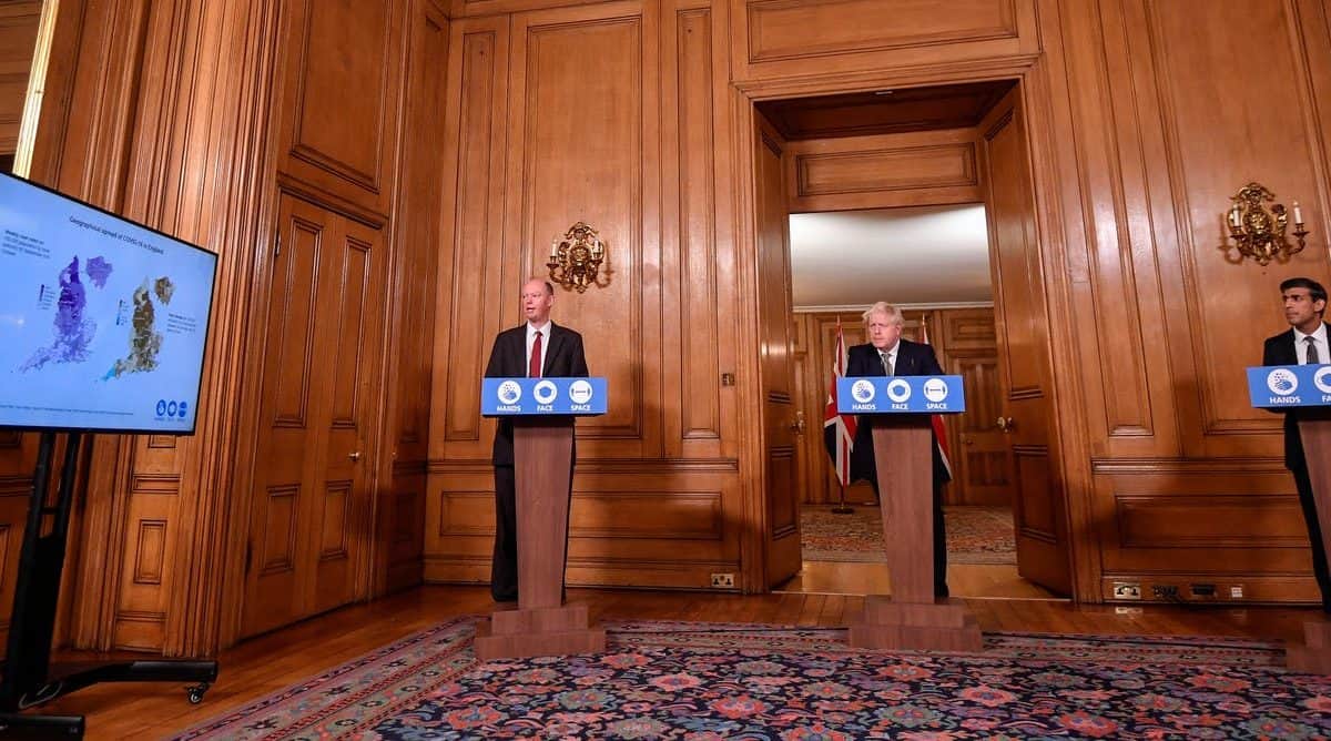 UK government’s COVID-19 briefing