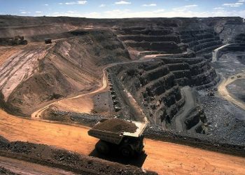 Open-cast coal mining in Kalgoorlie, Western Australia
