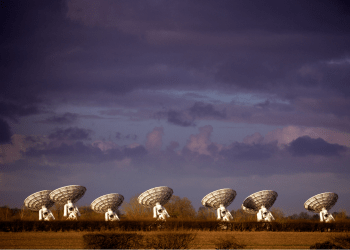 Two giant radio galaxies have been discovered