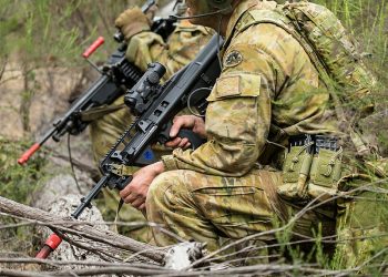 Australian soldiers during an exercise. Photo credit: ADF