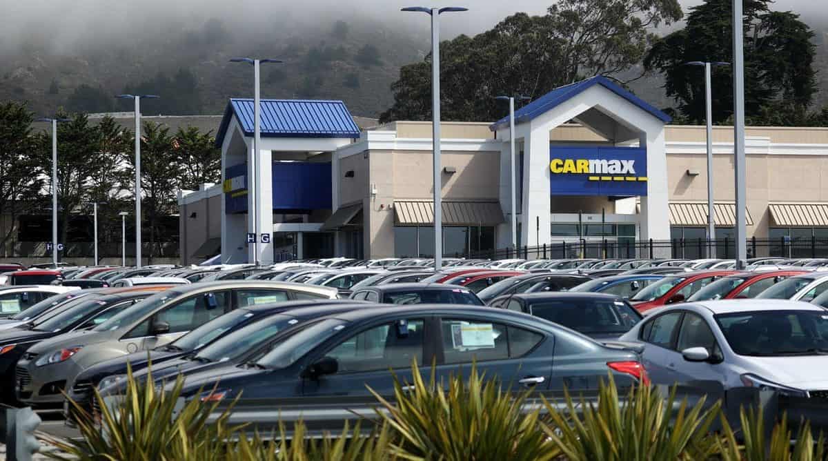 A used car superstore in Colma, California. Justin Sullivan/Getty Images