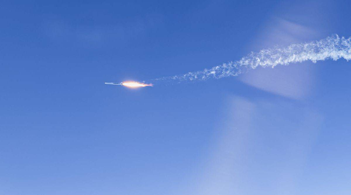 Lift off. Virgin Orbit/Greg Robinson, CC BY-SA