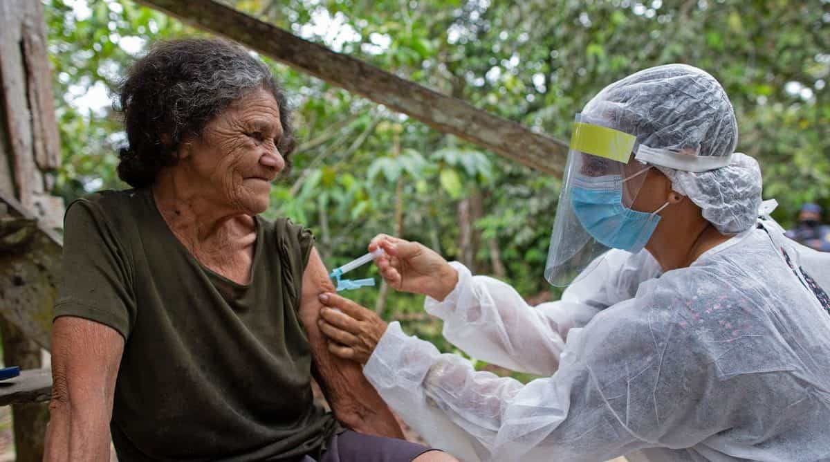 The success of Brazil’s vaccine program will have a ripple effect on countries to which it exports commodities such as steel. Michael Dantas/AFP via Getty Images