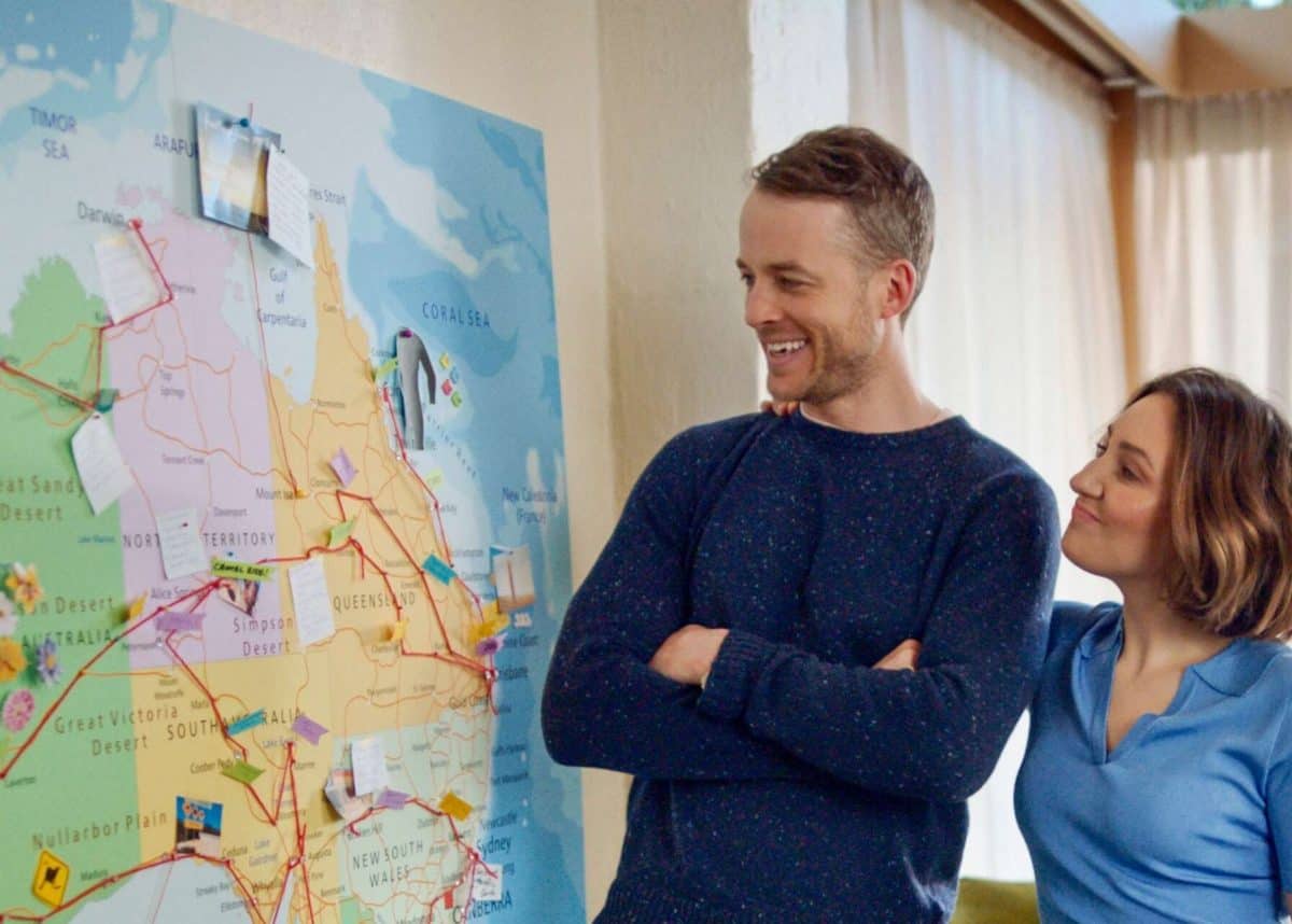 The new campaign is fronted by well-known celebrity couple Hamish Blake and Zoe Foster-Blake. Photo credit: Tourism Australia