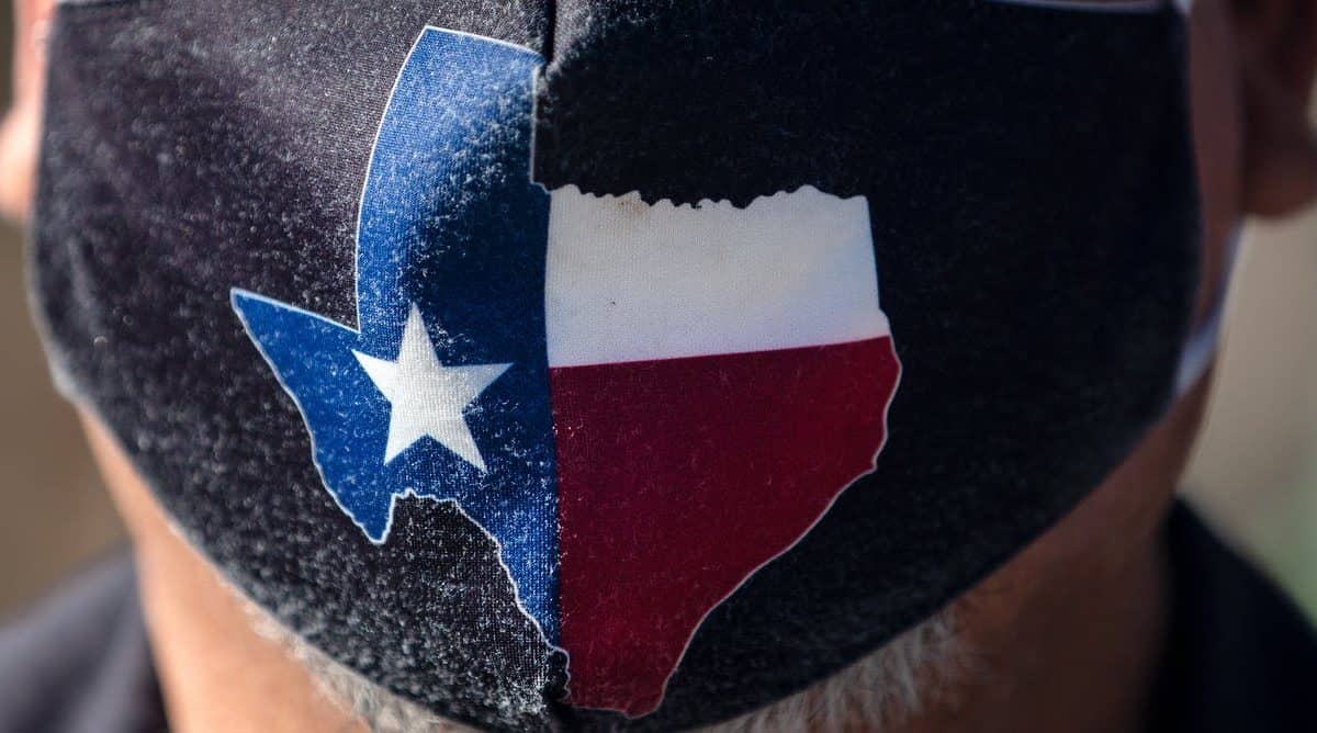 Texas’ announced it is ending its COVID-19 restrictions. Its vaccination rate is among the lowest in the U.S., and its case numbers are still high. Montinique Monroe/Getty Images