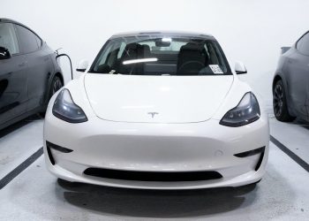 Production of Tesla Model 3s was forced to be suspended. EPA