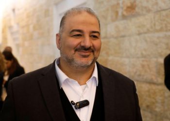 Emerging powerbroker: Mansour Abbas, the leader of the Ra'am Islamist Party in Israel. REUTERS/Ronen Zvulun