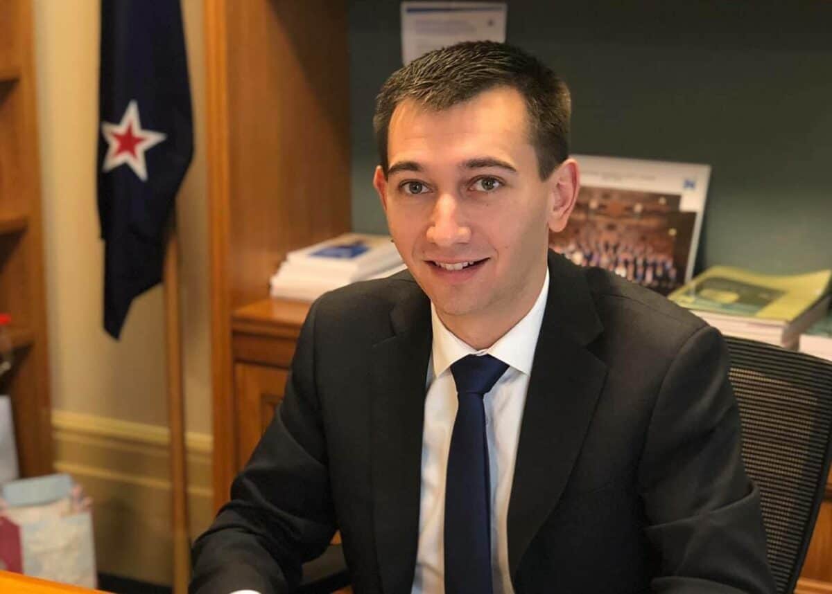 New Zealand MP Simeon Brown. Photo credit: National Party