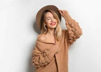 A Cardigan Sweater Collection - Subtle Knitting Stitches for Ladies
