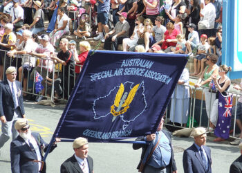 Former SASR members during an Anzac Day march. Photo credit: Wikipedia