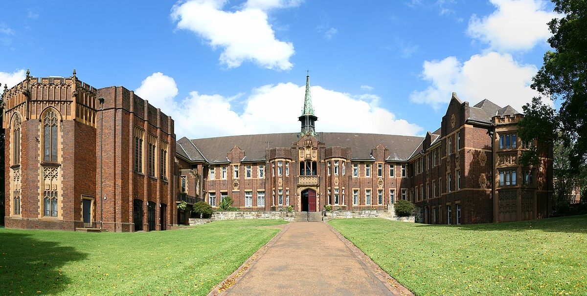 Wesley College at the University of Sydney. Photo credit: Toby Hudson via Wikipedia