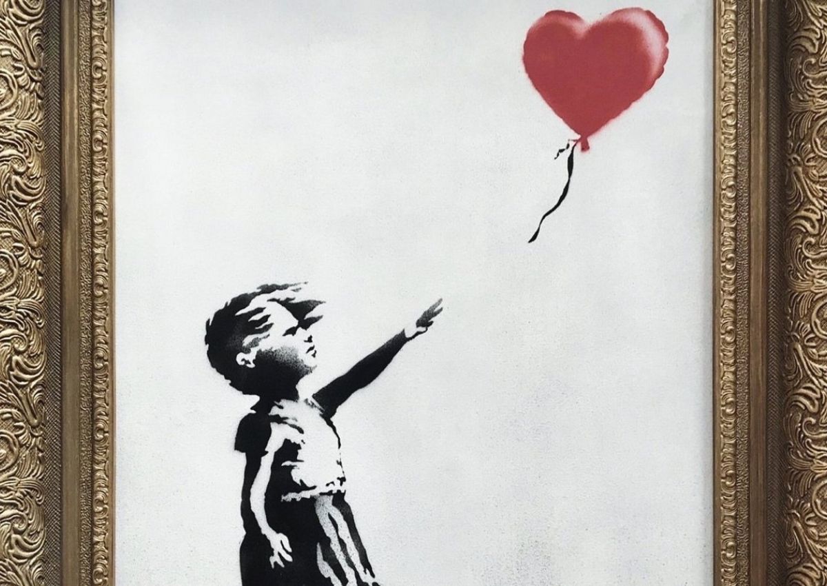 Banksy Girl With The Ballon Has Been Voted Best-Loved Art Work
