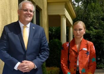 Grace Tame was not impressed with Scott Morrison in a recent exchange