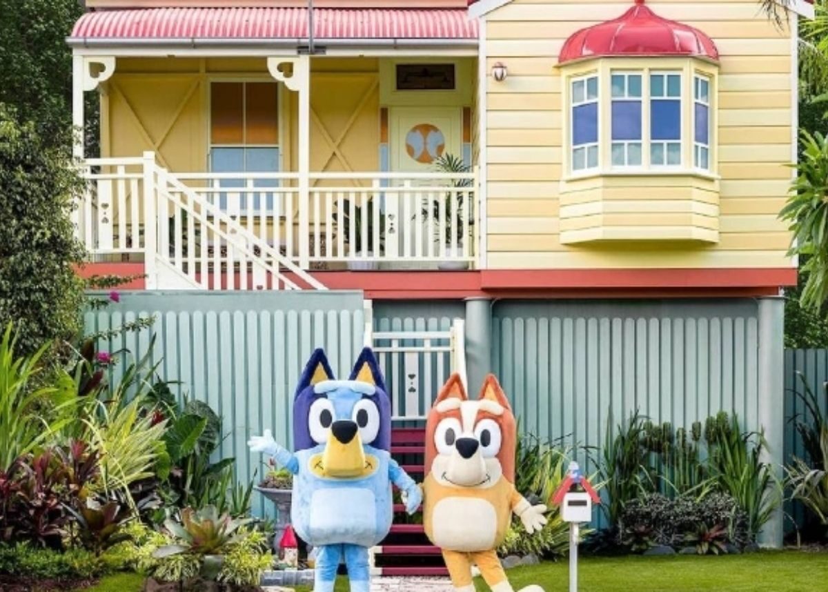 Bluey House recreated in real life and available for rent