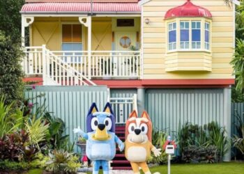 Bluey House recreated in real life and available for rent