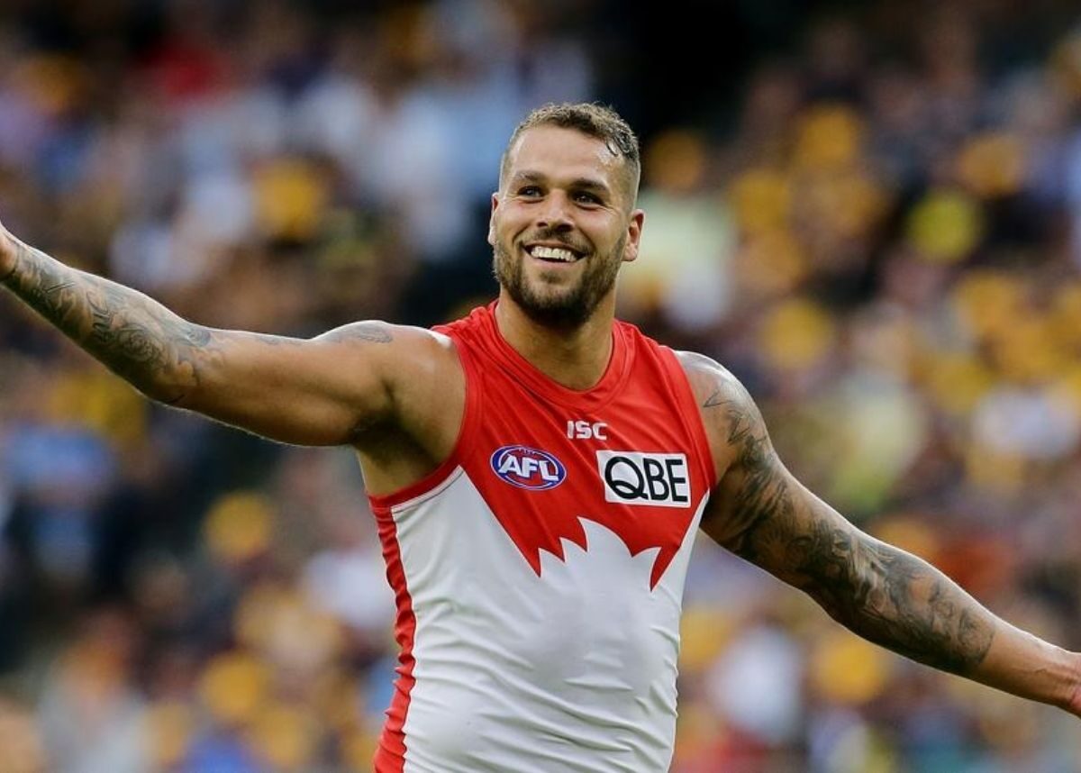 Lance Franklin scores his 1000th goal in match against Geelong!