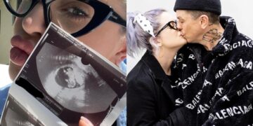 Kelly Osbourne is expecting her first child with boyfriend Sid Wilson