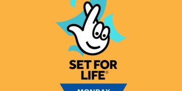 Set For Life Aus Lotto Logo - Monday