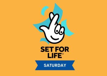 Set For Life Aus Lotto Logo - Saturday